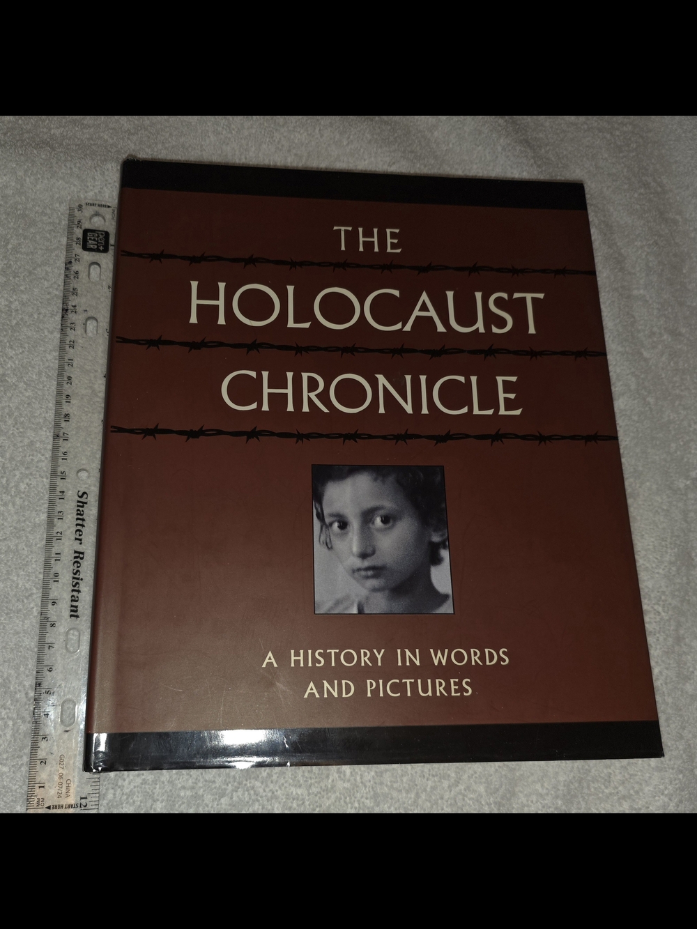 The Holocaust Chronicle - Brown Hardcover History Book